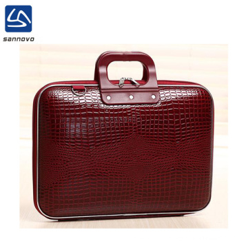 2018 Sannovo custom LOGO fashion leisure leather laptop bag men